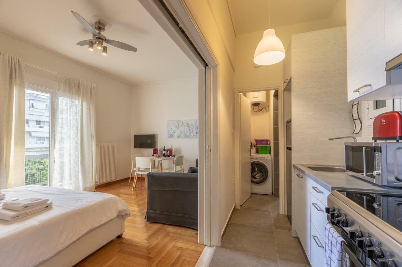 Top Sightseeing 3Rd Floor Studio On A Paved Road! 아테네 외부 사진